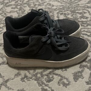 Charcoal Nike Air Force 1 Sneakers